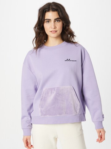 ELLESSE Sweatshirt 'Kiraic' in Purple: front