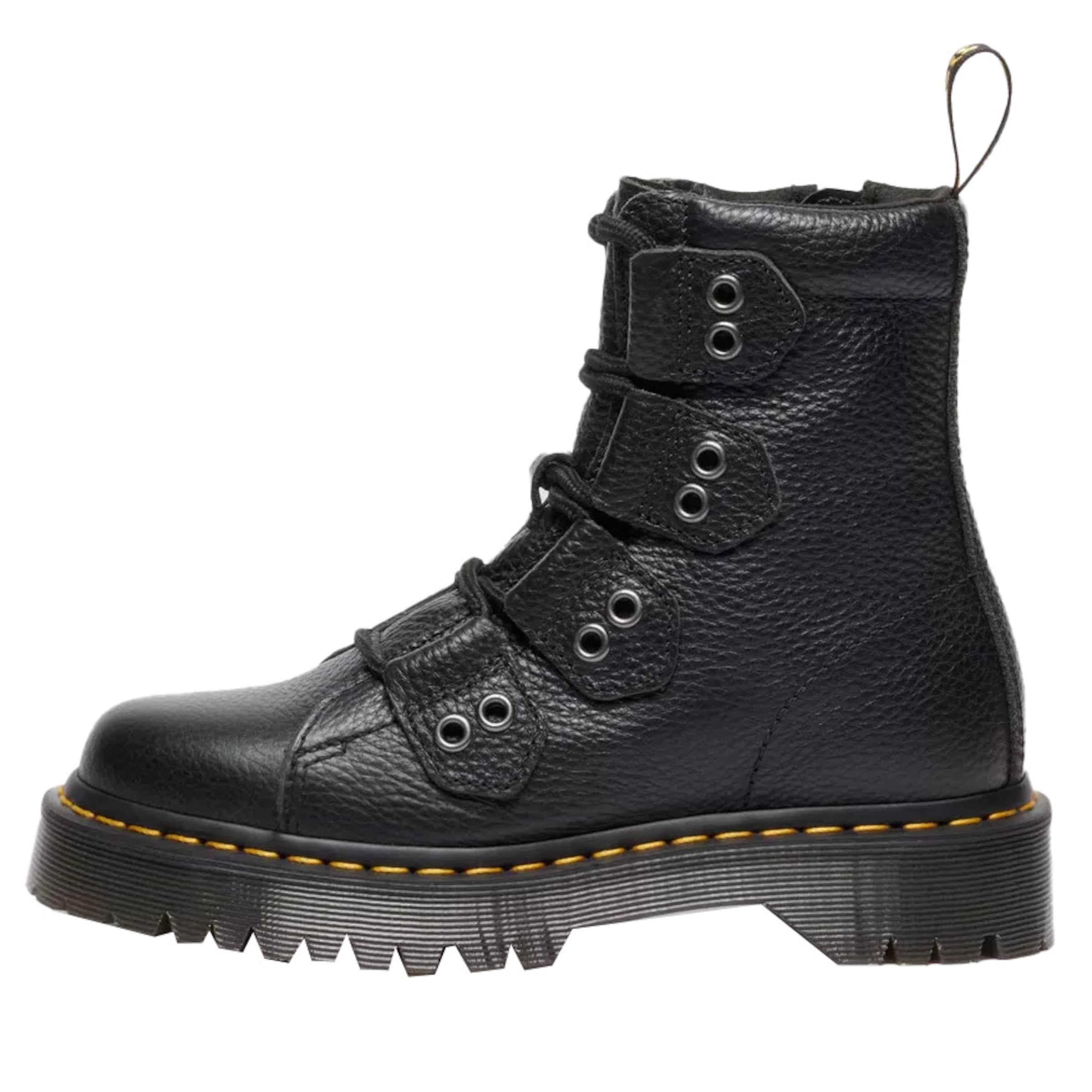 Dr. Martens Μπότες με κορδόνια '1460 Bex' σε μαύρο: μπροστά