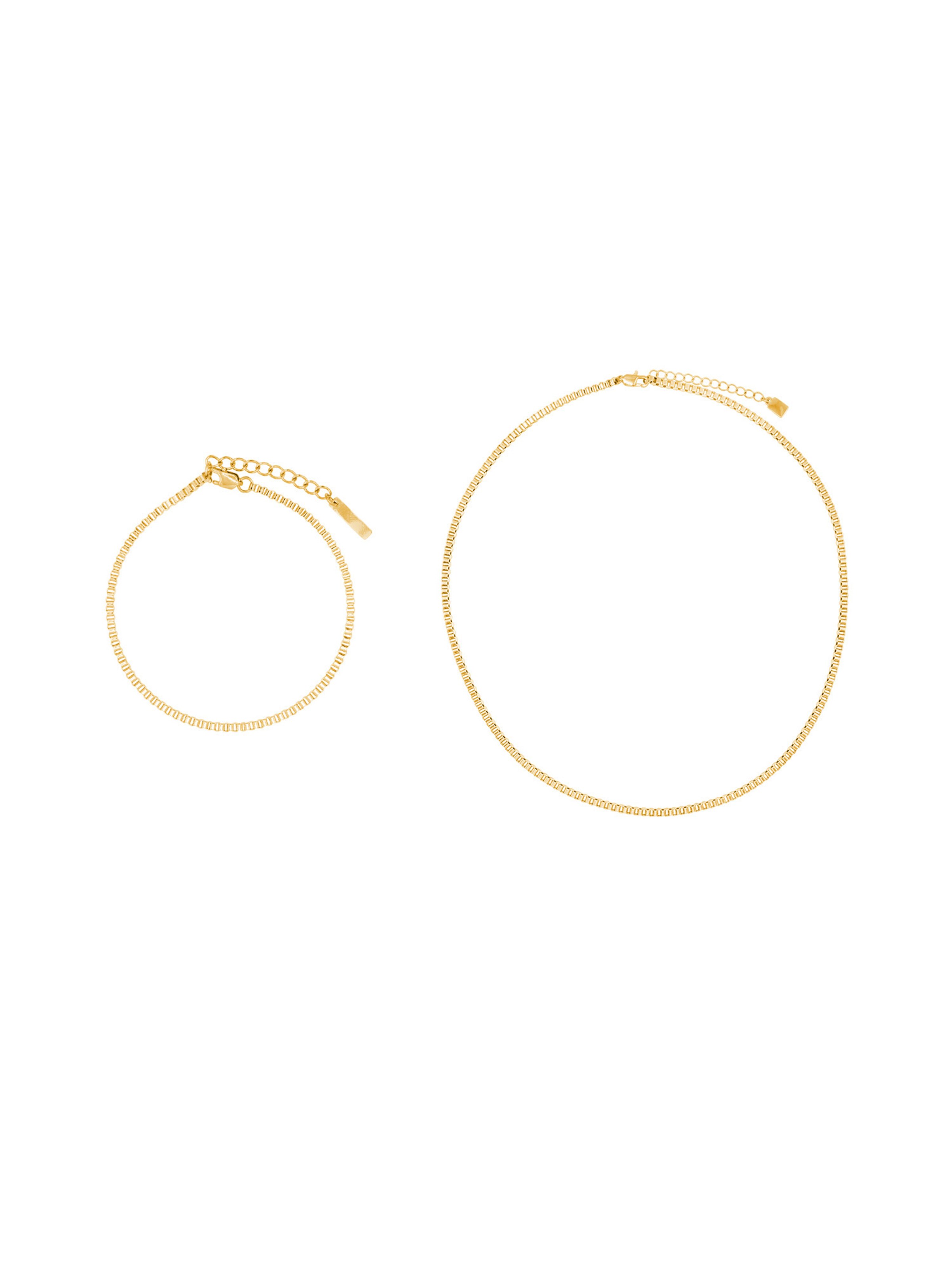 Heideman Ketting 'Decus' in Goud: voorkant