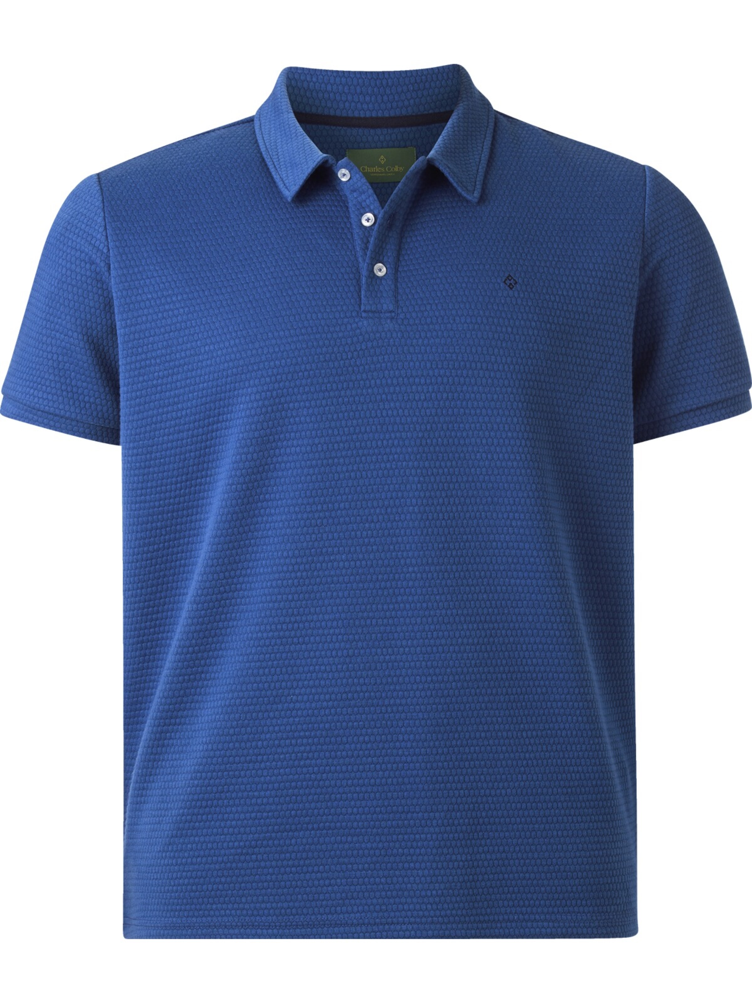 Charles Colby Shirt ' Earl Grands ' in Blue: front