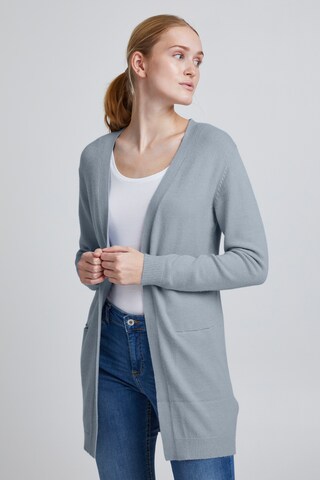 b.young Knit Cardigan 'NONINA' in Grey: front