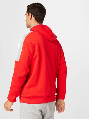 ADIDAS SPORTSWEAR Trainingsanzug 'Fleece Colorblock' in Rot