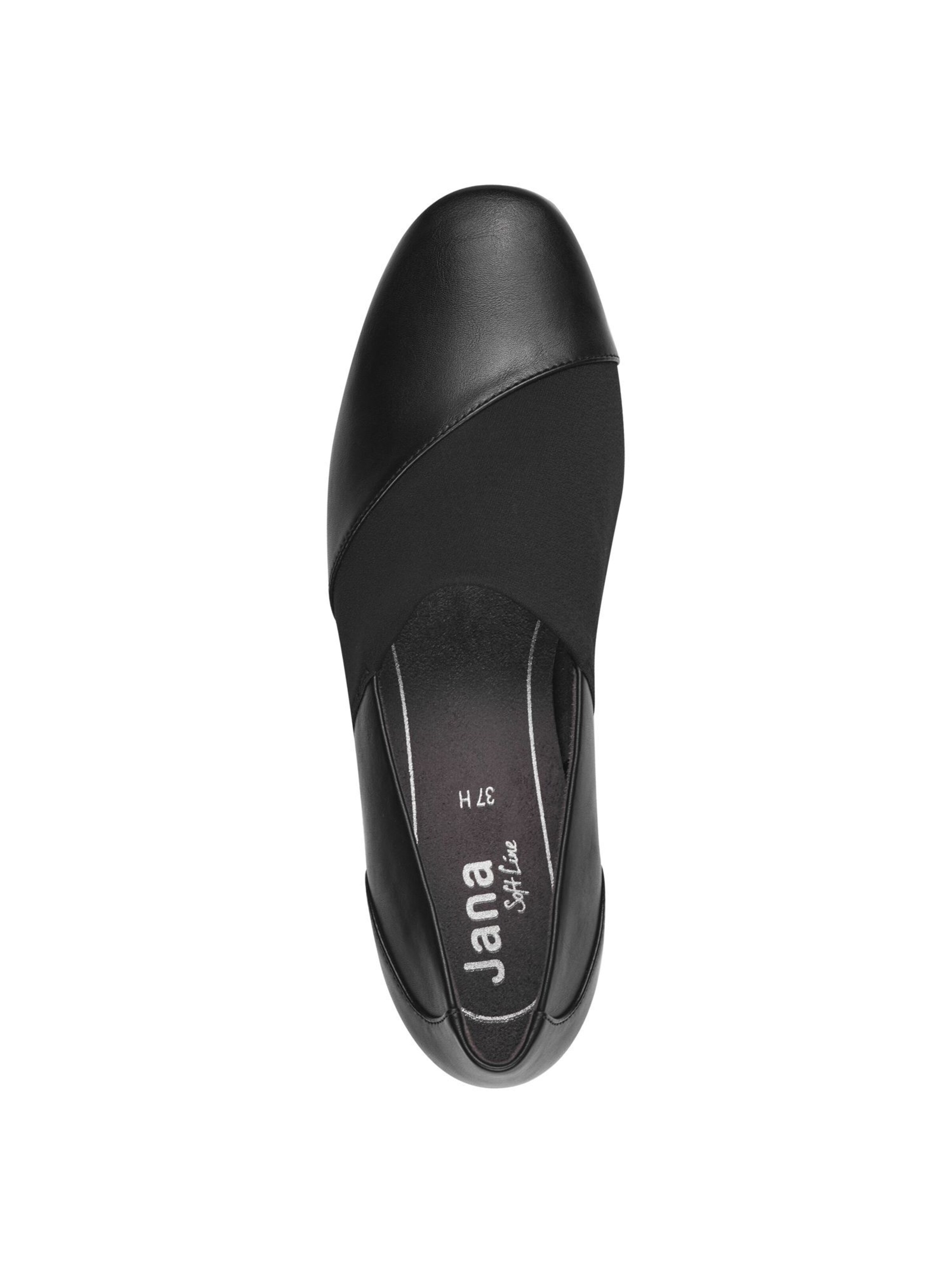 JANA Slipper in Schwarz