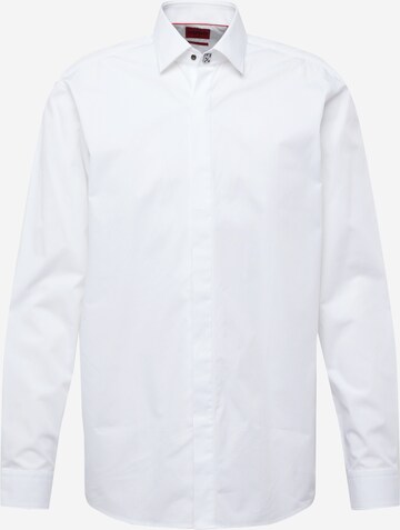 Coupe regular Chemise 'Vasco' HUGO en blanc : devant