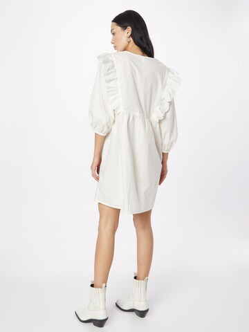 Robe-chemise QS en blanc