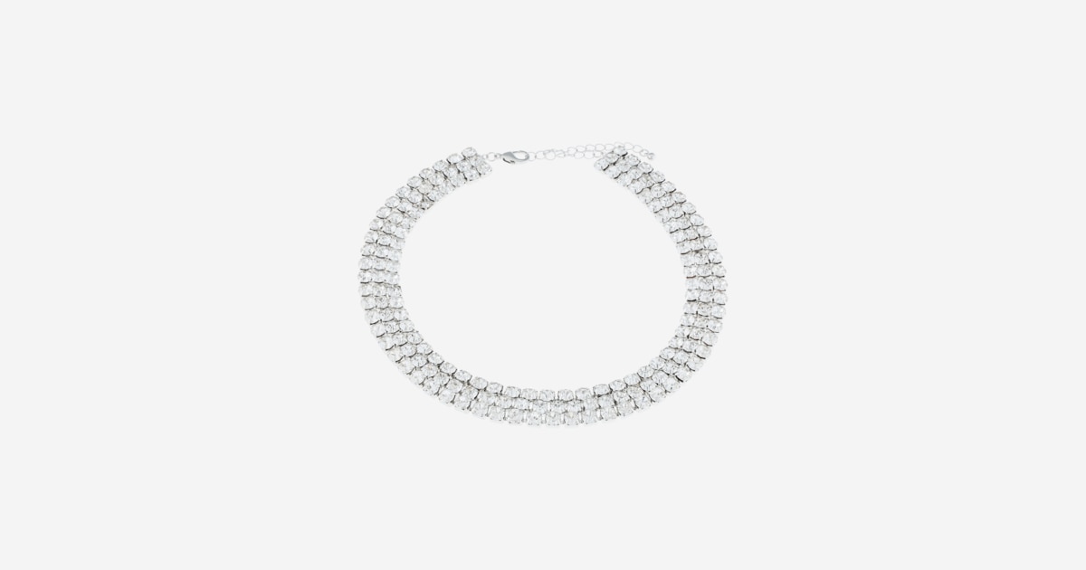 ABOUT YOU Schmuck 'KCN-65409-2x' in Silber | ABOUT YOU