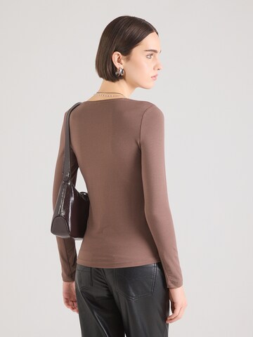 PIECES Shirts 'PCSIRENE' i brun