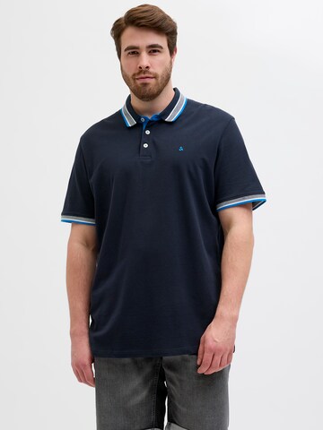 Jack & Jones Plus Koszulka 'JJEPAULOS' w kolorze niebieski: przód