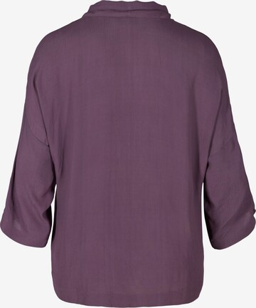 Zizzi Blouse 'Xblach' in Lila