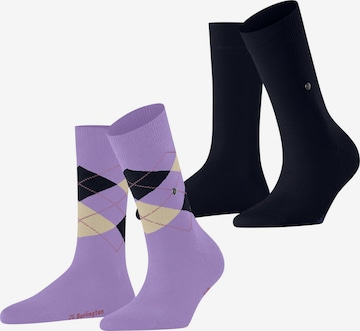 BURLINGTON Socks 'Everyday Mix 2-Pack' in Purple: front