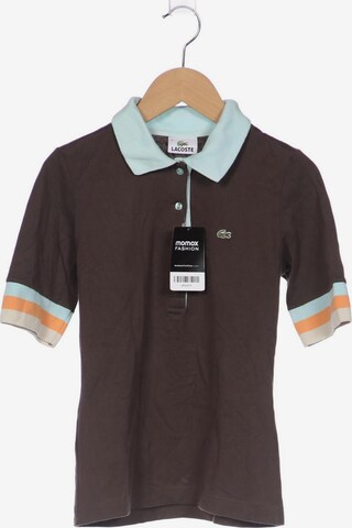 LACOSTE Top & Shirt in S in Grey: front