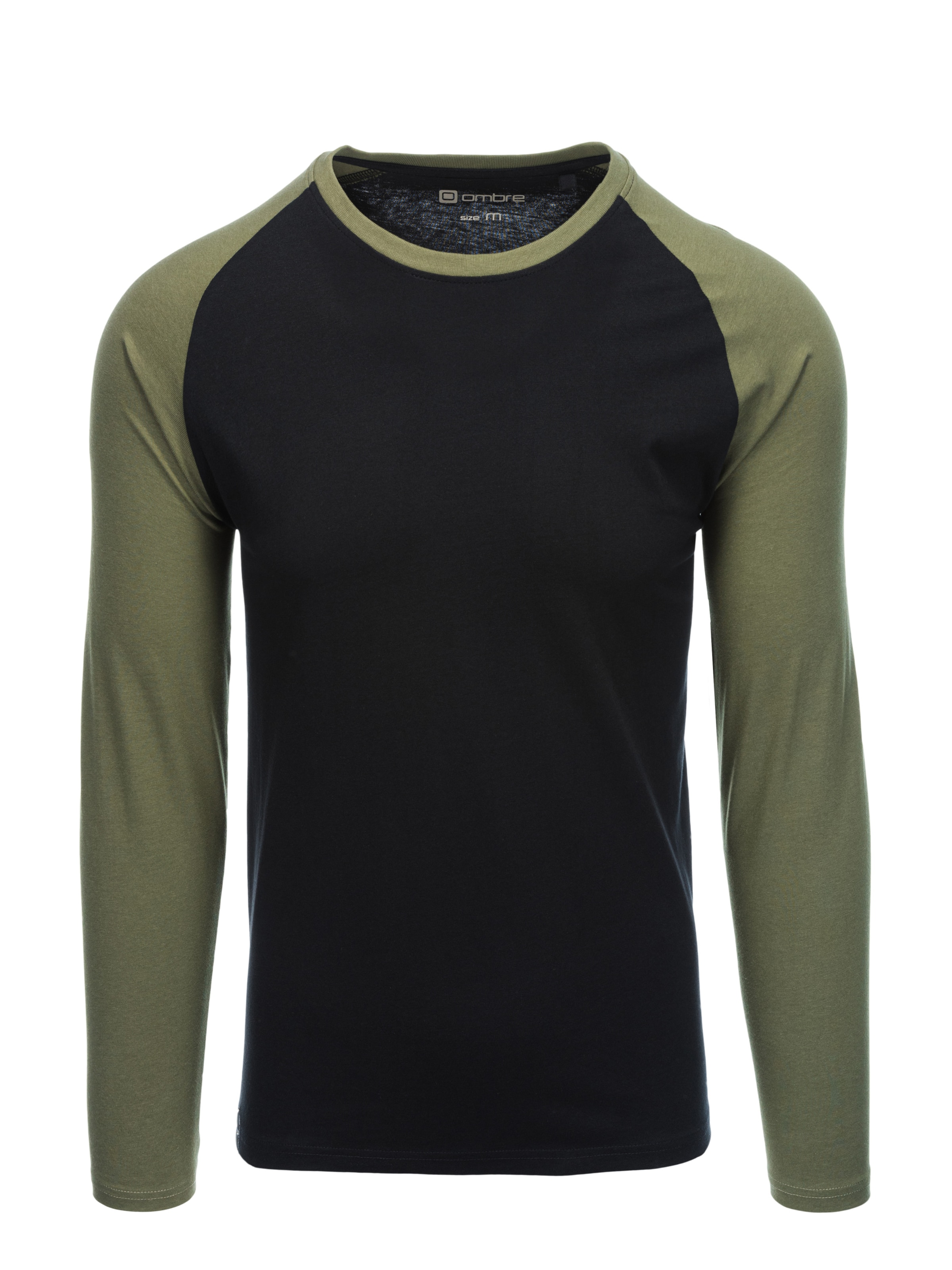 Ombre Shirt in Groen: voorkant