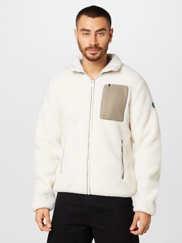 SAVE THE DUCK Between-Season Jacket 'Ruben' in White: front