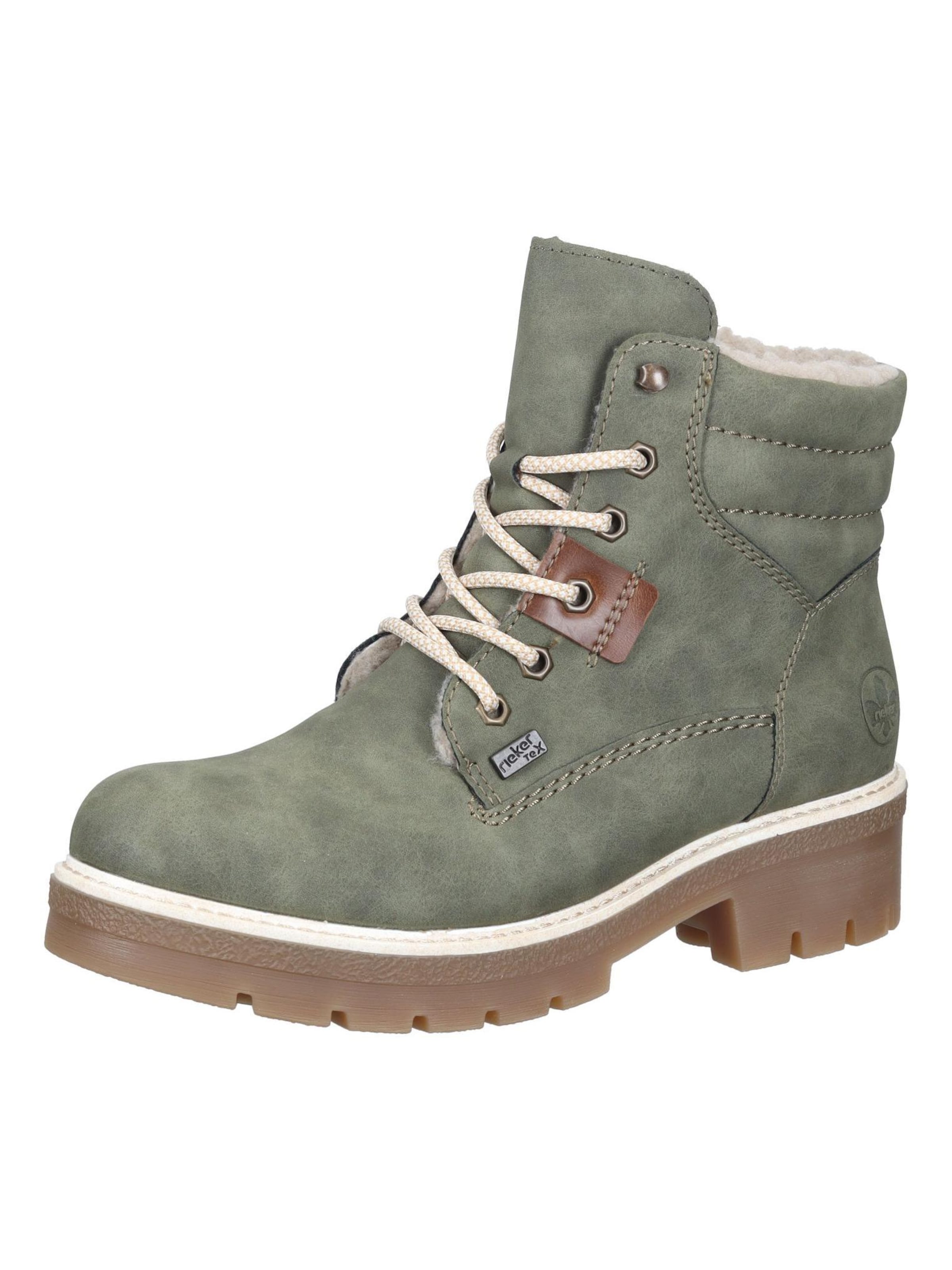 Rieker Ankle Boots in Green: front