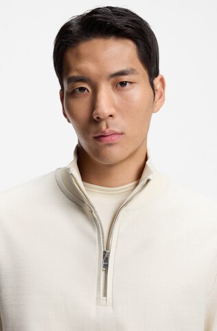 BOSS Sweatshirt 'H-Sidney' in White