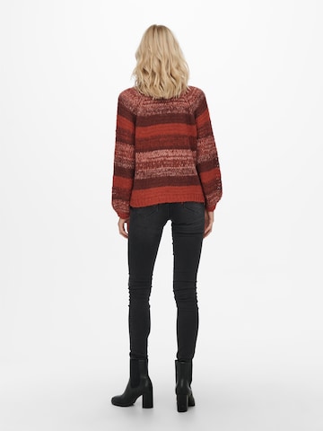 ONLY Pullover 'Kaya' in Rot