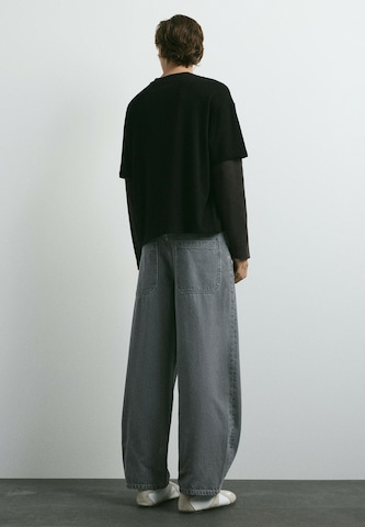 Pull&Bear Tønde Jeans i grå