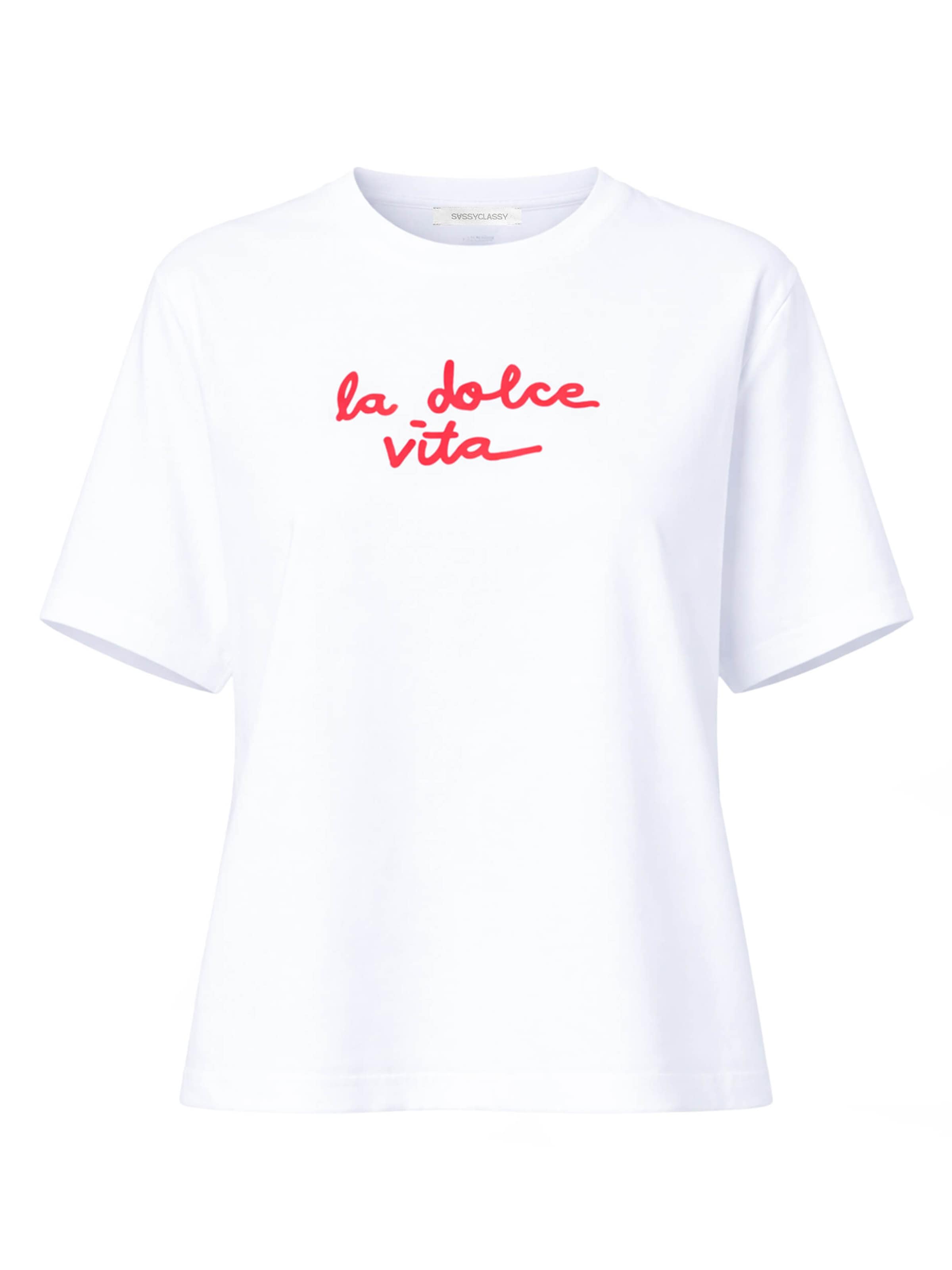 SASSYCLASSY Shirt in White: front