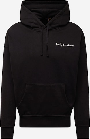 Felpa di Polo Ralph Lauren in nero: frontale
