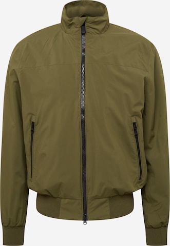 SAVE THE DUCK Prehodna jakna 'FINLAY' | zelena barva: sprednja stran