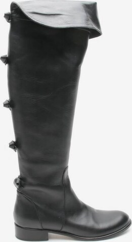 VALENTINO Dress Boots in 40 in Black: front