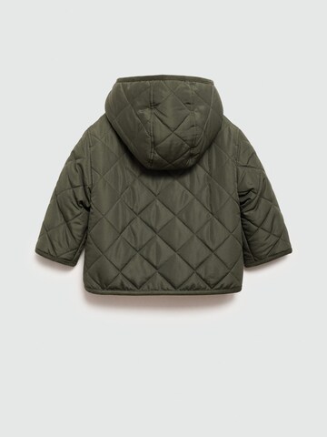MANGO KIDS Winterjas 'Escocia' in Groen