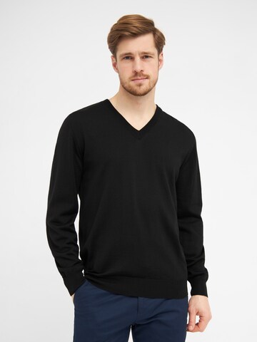 CLIPPER Pullover 'Milan' in Schwarz: predná strana