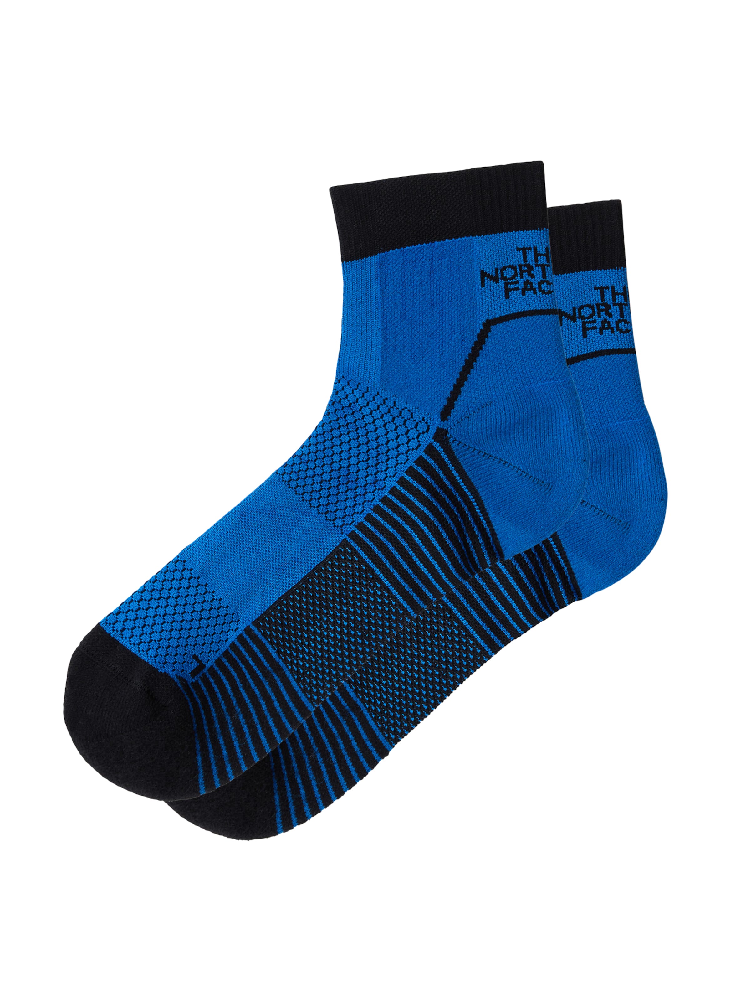 THE NORTH FACE Ponožky 'Trail Run' - Modrá: predná strana
