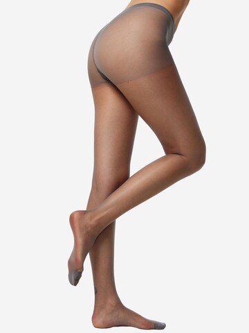 Nur Die Feinstrumpfhose ' Seidenfein 15 DEN ' in Grau