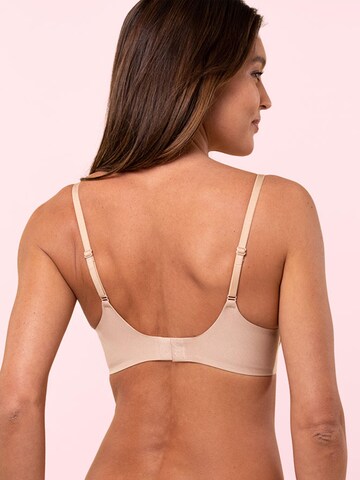 Royal Lounge Intimates T-shirt Bra 'Royal Miracle' in Beige