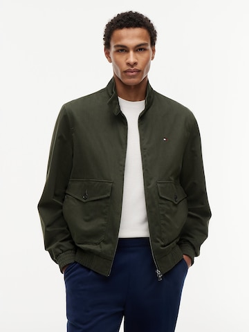 Veste mi-saison 'Harrington' TOMMY HILFIGER en vert : devant