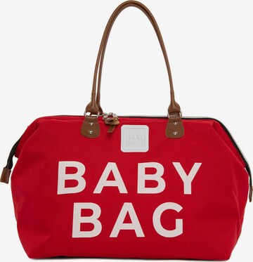 BagMori Diaper Bags in Red: front