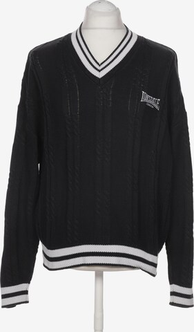 LONSDALE Sweater & Cardigan in XL in Black: front