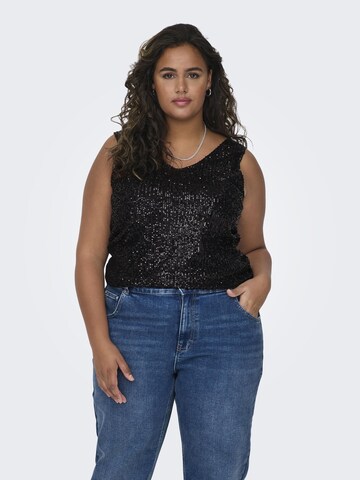 ONLY Carmakoma Top in Black: front