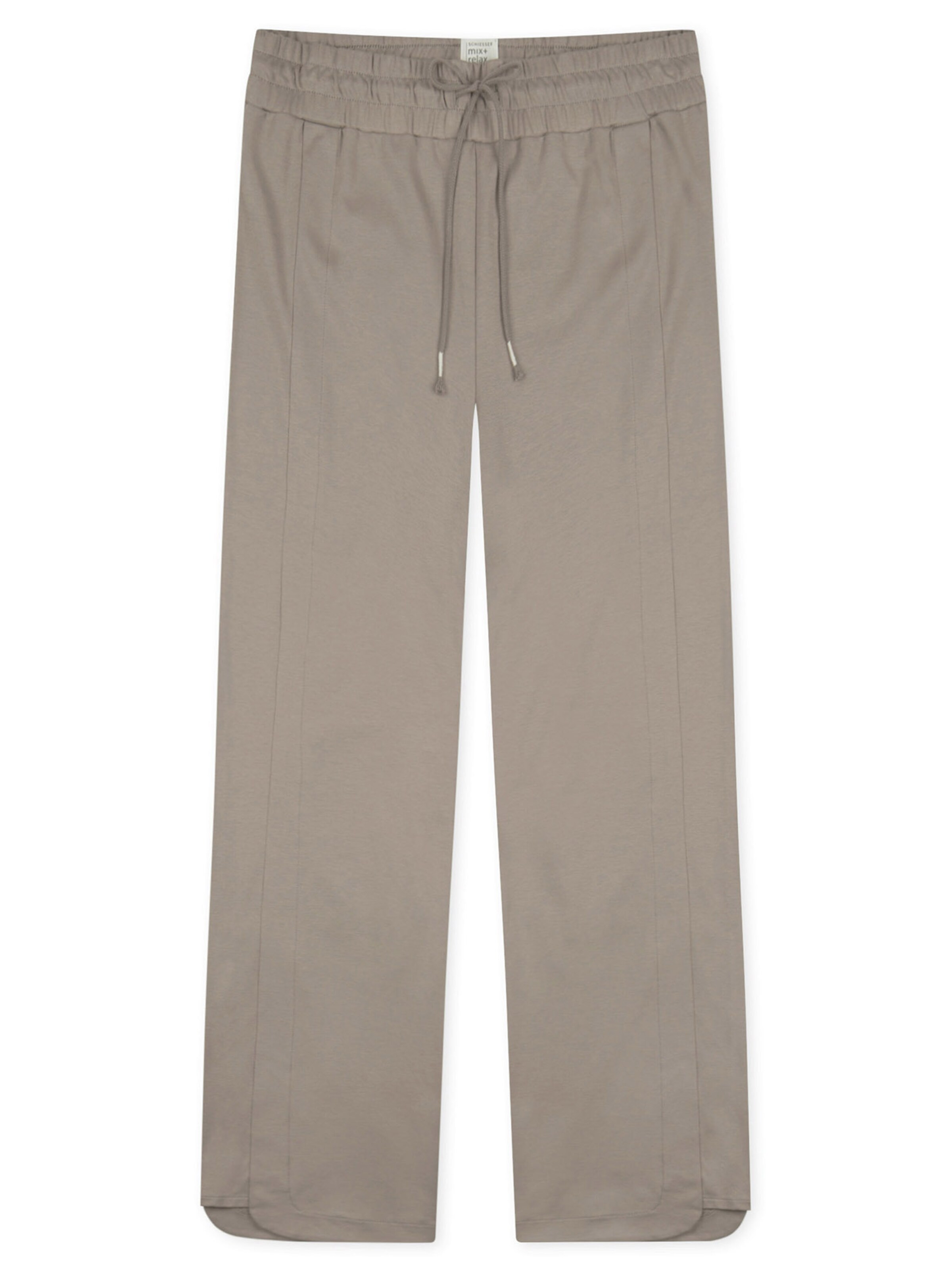 SCHIESSER Pajama pants 'Mix & Relax' in Beige: front