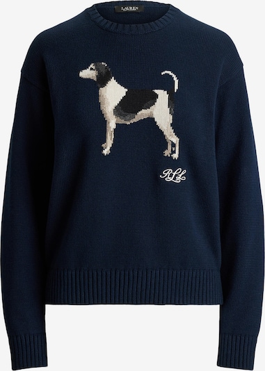 Megztinis 'RIEDNEE' iš Lauren Ralph Lauren, spalva – tamsiai mėlyna / kapučino spalva / tamsiai ruda, Prekių apžvalga