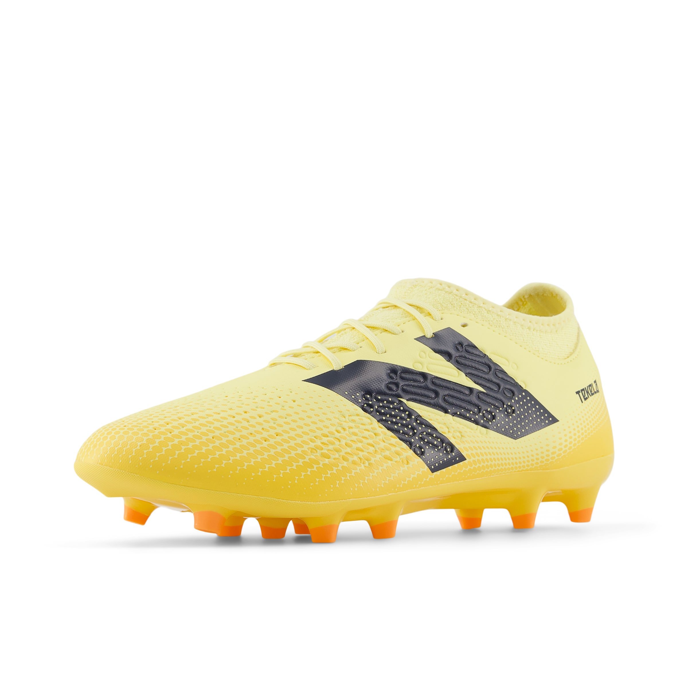 new balance Chaussure de foot 'TEKELA MAGIQUE FG V4+' en jaune / noir, Vue avec produit