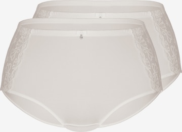 Slip 'FAMOUS EMBROIDERY' sassa en beige : devant