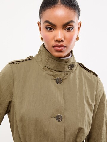 Lipsy Демисезонное пальто в Зеленый