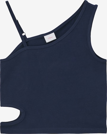 s.Oliver Top in Blauw: voorkant