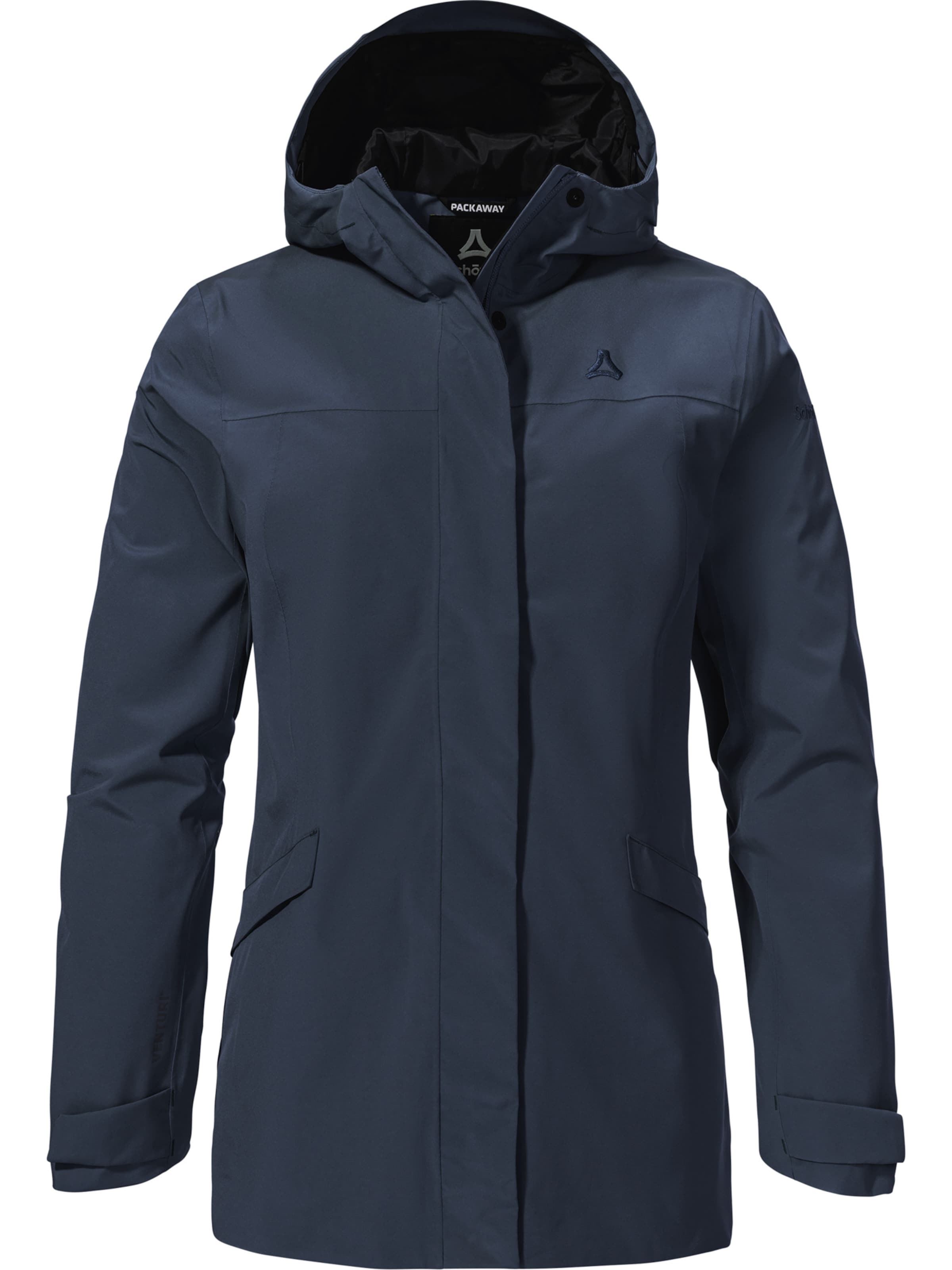 Veste outdoor 'Style Smue' Schöffel en bleu : devant
