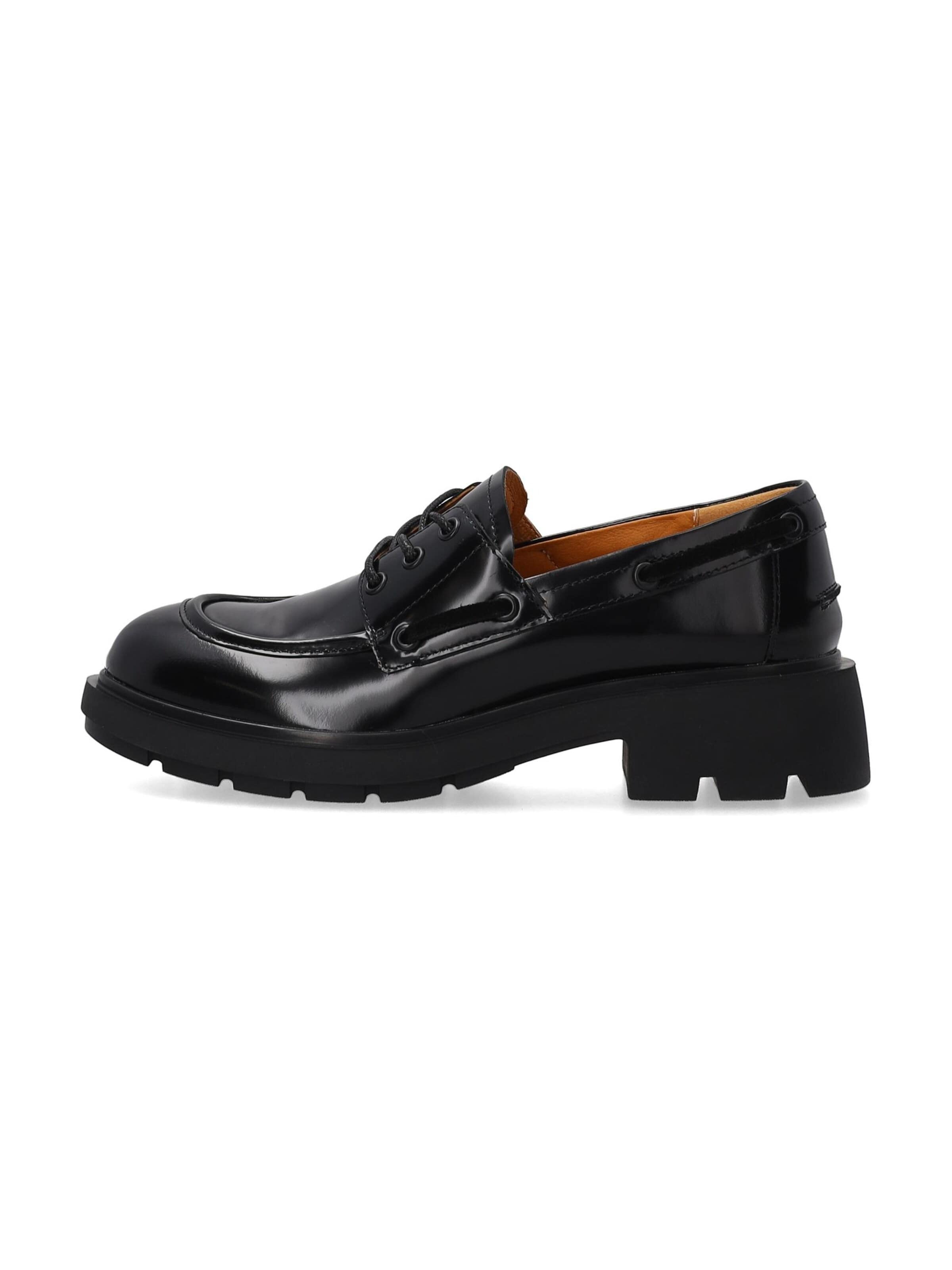VENEZIA Schnürschuh‌‌‌‌‌‌‌‌ in Schwarz: Vorderseite