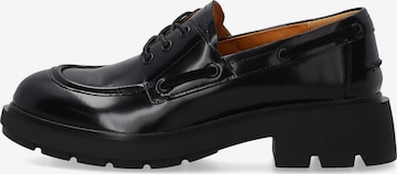 VENEZIA Schnürschuh in Schwarz: Vorderseite