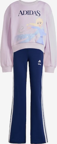 Completo per l'allenamento 'Adidas x Disney Die Eiskönigin' di ADIDAS SPORTSWEAR in lilla: frontale