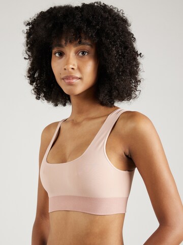 SLOGGI Bustier Melltartó 'EVER Infused' - rózsaszín: elől