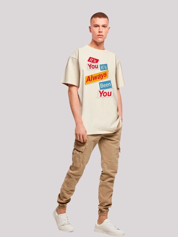 T-Shirt 'Sex Education Netflix TV Series' F4NT4STIC en beige