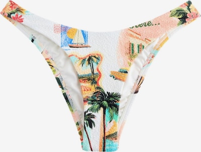 Bikinio kelnaitės iš Next, spalva – kremo / mėlyna / tamsiai žalia / persikų spalva, Prekių apžvalga