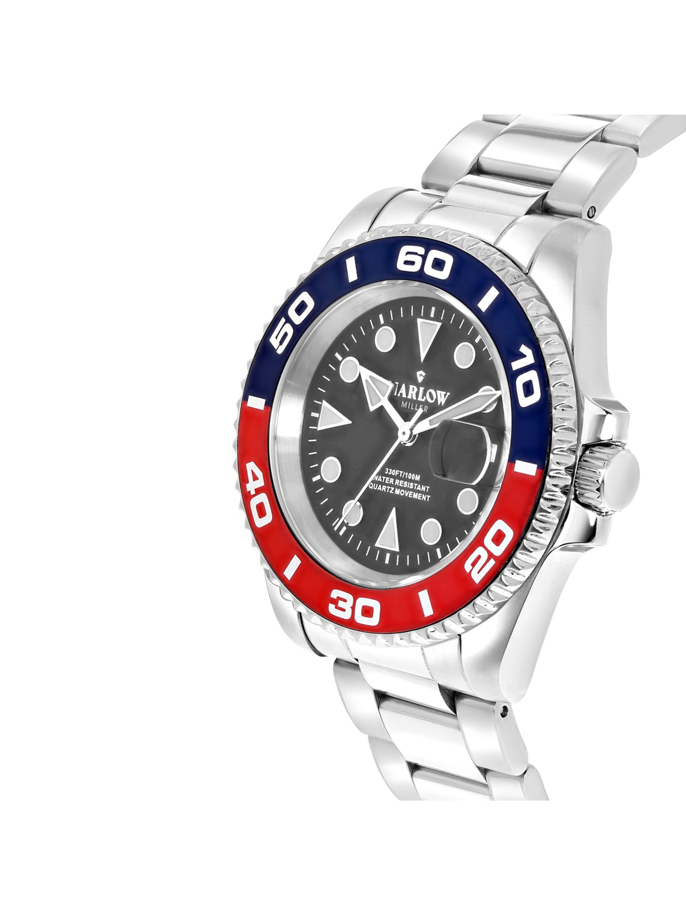 Lucardi Analog watch 'Statement' in Silver