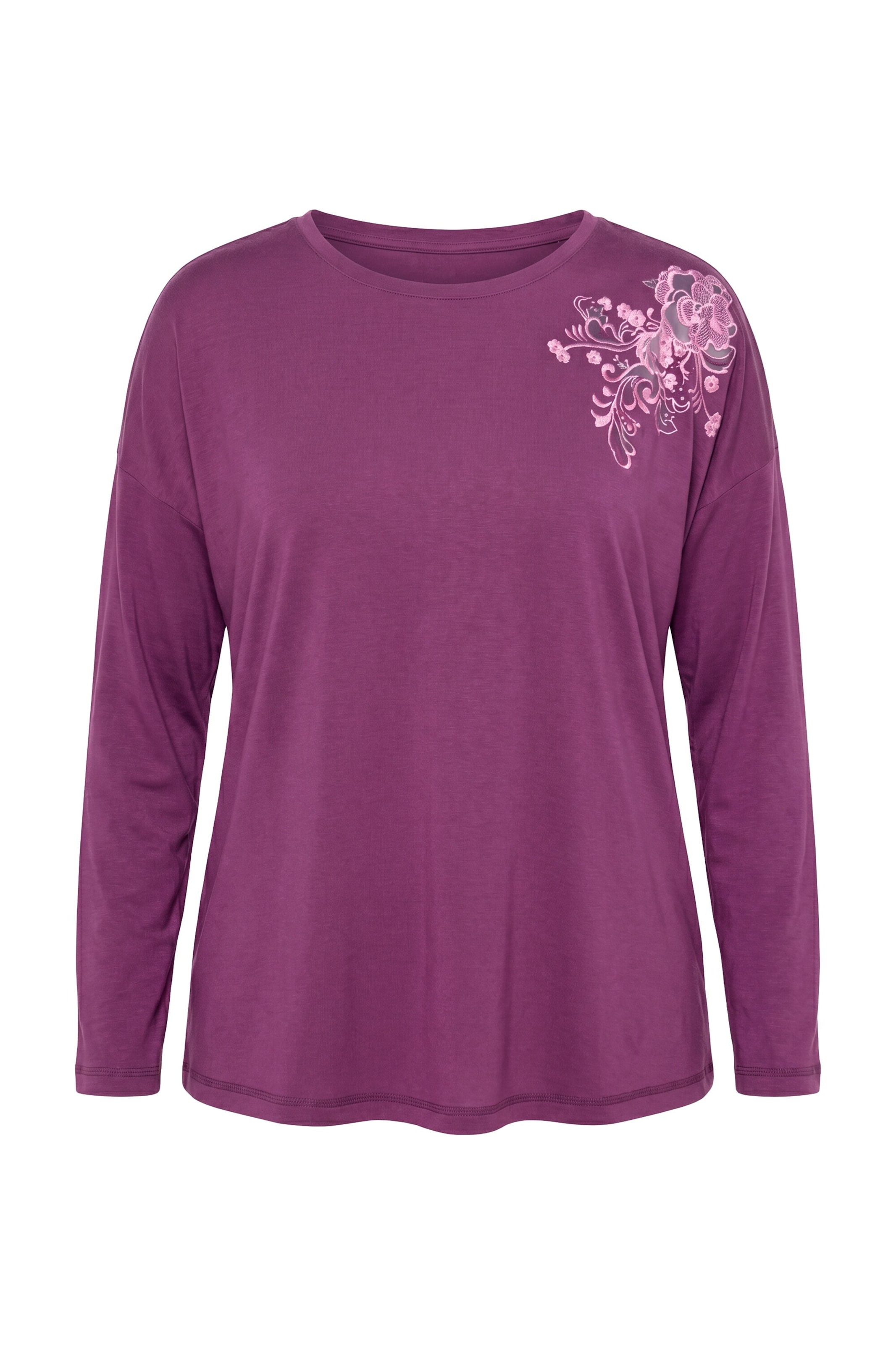 Ulla Popken Shirt in Lila: Vorderseite