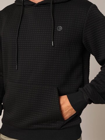 Sweat-shirt 'Tristan' Deeluxe en noir